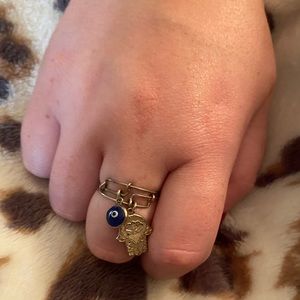 2 Alex and Ani Dangle Rings
